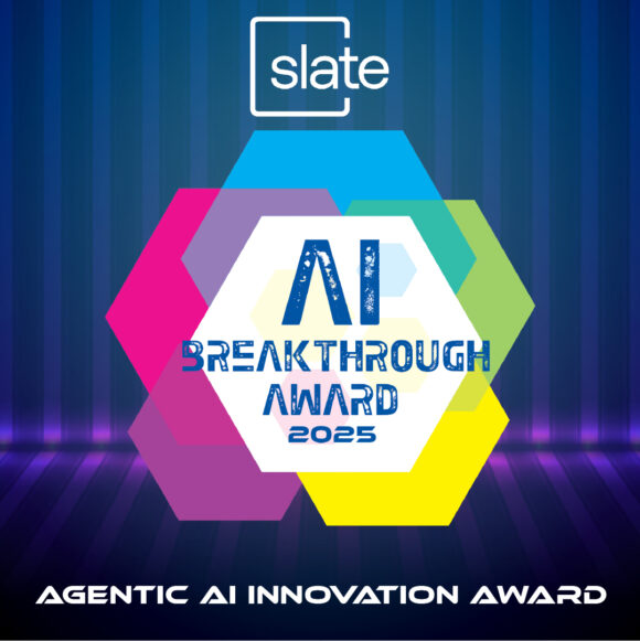 Slate Technologies Wins 2025 AI Breakthrough Agentic AI Innovation Award