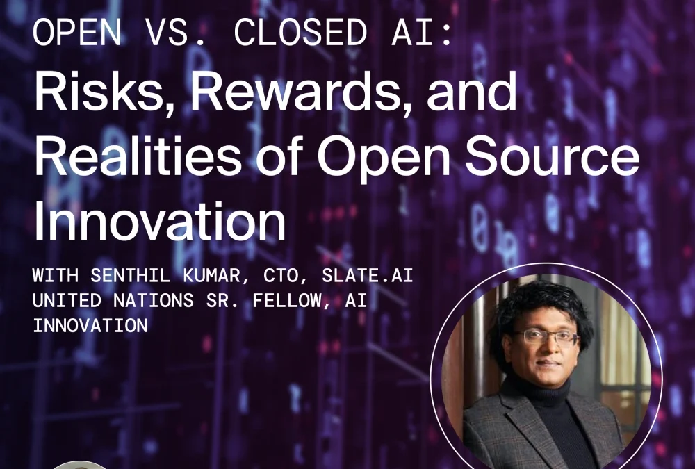 Open vs. Closed AI: Senthil M. Kumar on TechSurge Podcast