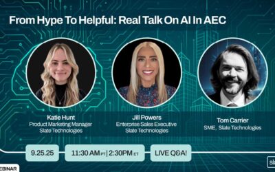 From Hype to Helpful: Real Talk on AI in AEC Webinar