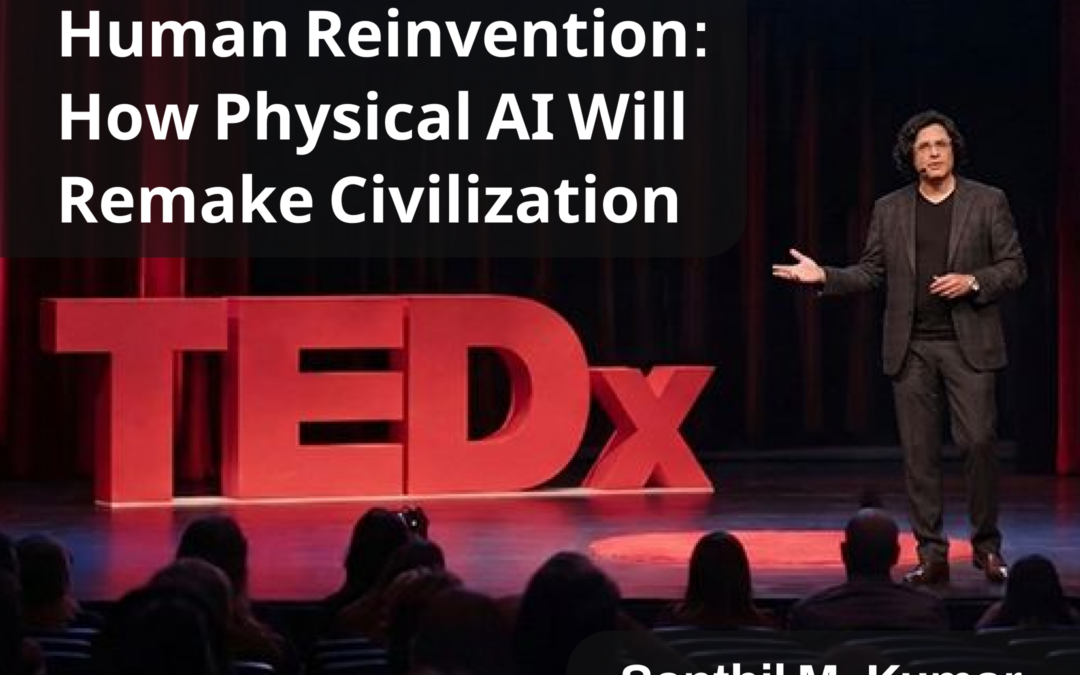 The Age of AI and Human Reinvention TEDx Talk